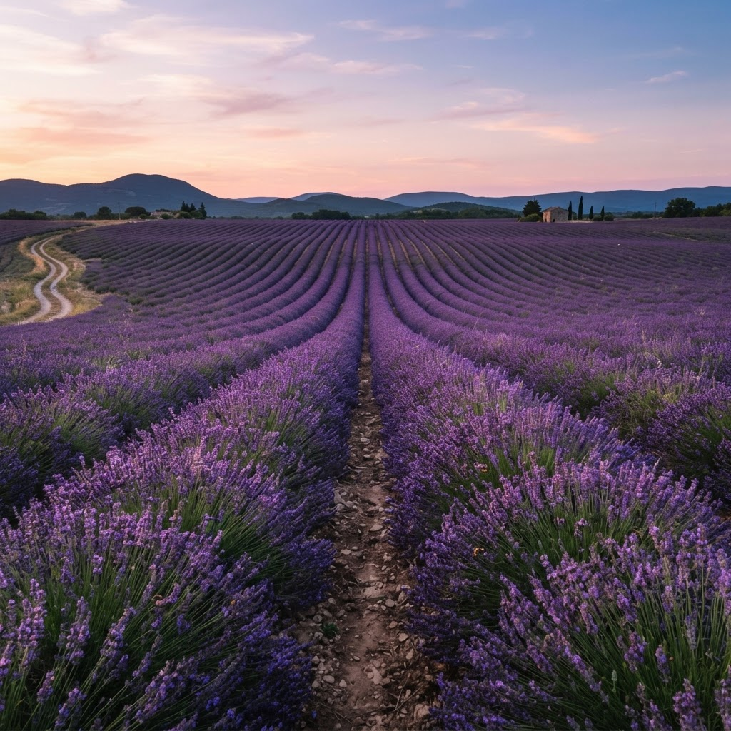 Campo de flores / lavanda